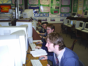 Music Technology Class in Computer Room 2005